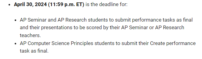 2024年AP考试时间安排及注意事项