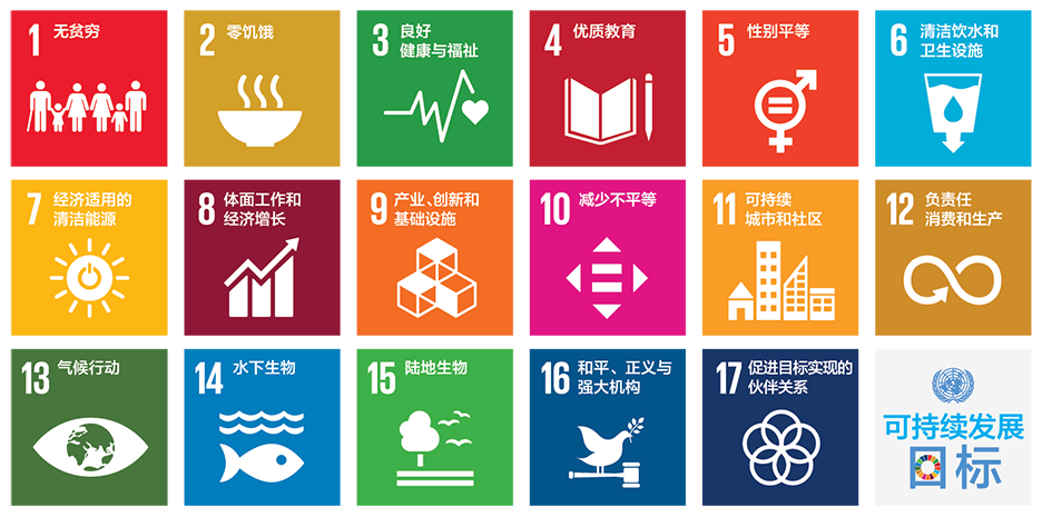 泰晤士高等教育影响力排名17 个SDGs