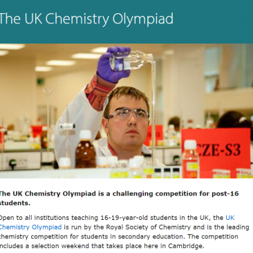 英国化学奥林匹克竞赛UKChO